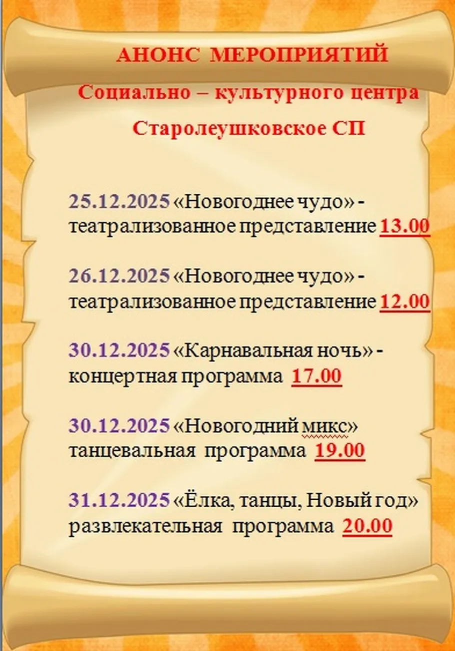 анонс